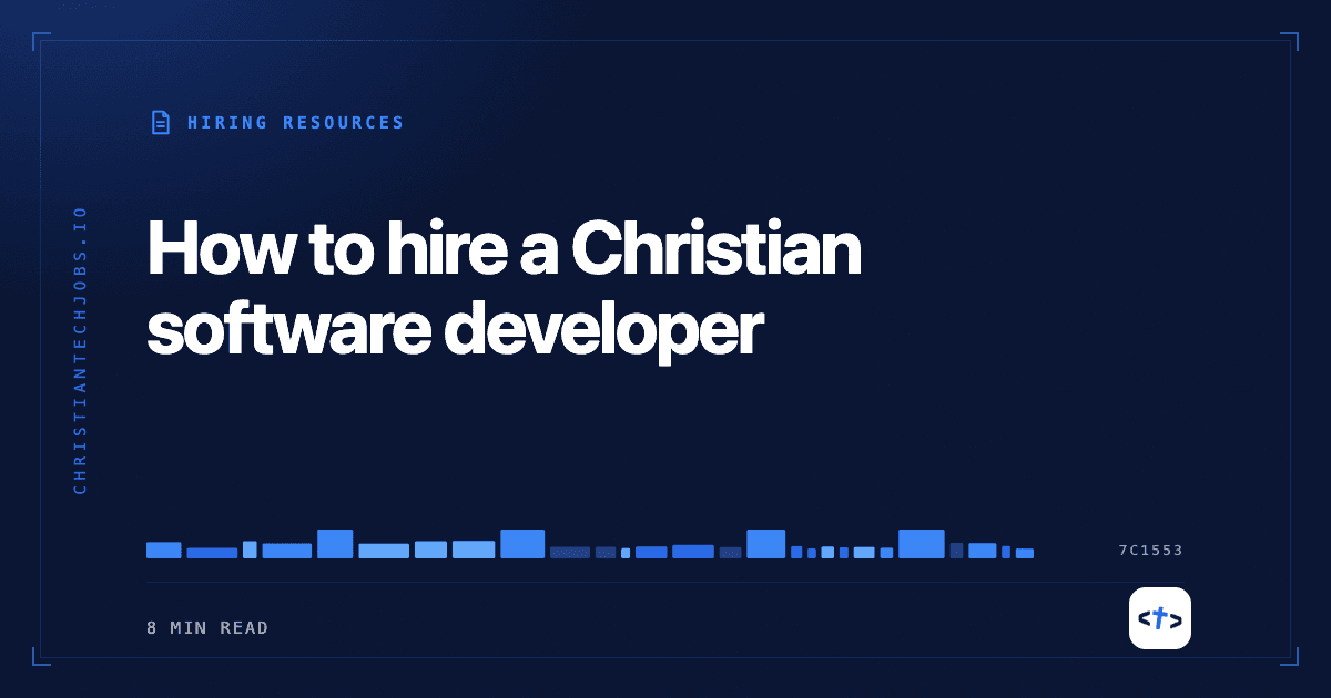 How to hire a Christian software developer